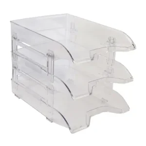 Home letter tray clear