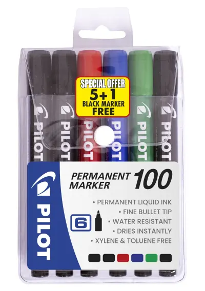 pilot 100 permanent markers pilot 100 permanent markers